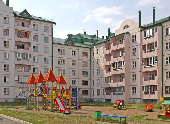 Новый микрорайон Октябрьского округа