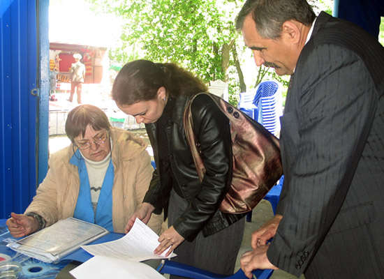 Проведение рейда сотрудниками административно-технической инспекции Администрации города Омска