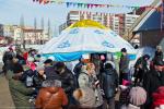 Желающие могли посетить казахскую юрту