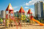 В парке 300-летия открылся новый детский городок