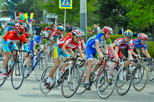Велогонка-критериум в Омске