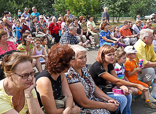 Жители микрорайона