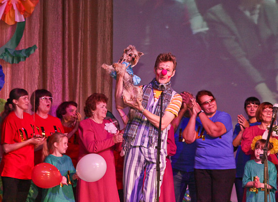 Цирковой номер пришелся всем по вкусу