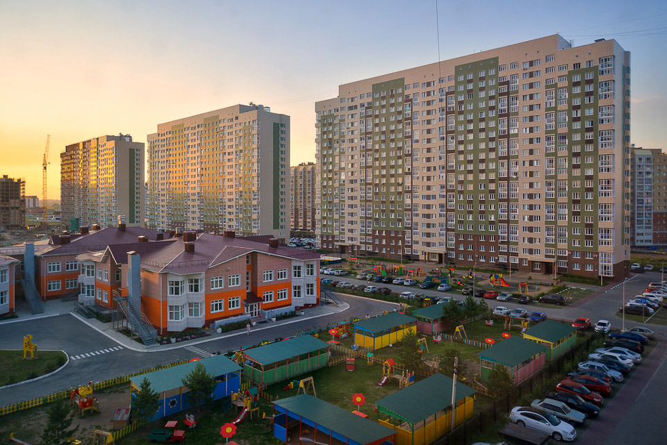 Микрорайон Кузьминкив Омске