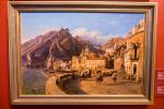 Есть и прекрасные пейзажи. Теодоро Дюклер. Вид набережной Амальфи. 1841