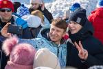 Многим удалось сделать селфи с приглашенной звездой Алексеем Ягудиным