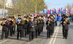 Оркестр – неизменный атрибут шествия