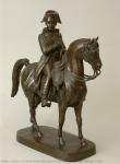 Alfred Emil O´Hara Newverkerke. Frankreich. Napoleon der I. Auf dem Pferd. XIX. Jahrhundert. Bronze, Guß
