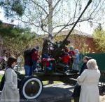 Артиллерийское орудие уже не стреляет