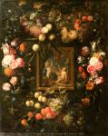 米舍利•布伊翁，法国。静物画，《世尘》， 1660年代。 粗麻布，油画。