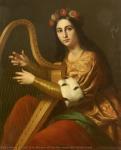 埃杜阿尔德•久比尤夫， 法国。《音乐譬喻》，1839 年。粗麻布，油画。