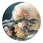 《黄玫瑰》，М•А弗鲁别利，三联画的右画，1894年，油画