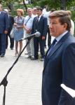 Мэр города Омска Вячеслав Двораковский на торжественной церемонии