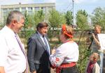 Мэр города Омска Вячеслав Двораковский и делегация Генерального Консульства Украины