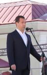 Премьер-министр России Дмитрий Медведев поздравил омичей