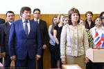 На последний звонок в омскую школу № 109 пришёл мэр города