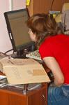 Библиотекарь Кристина Булаева параллельно с работой учится в университете