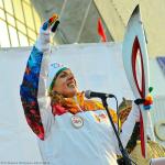 Олимпийский привет омским болельщикам от героини спорта!