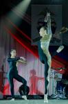 Акробатический этюд в исполнении Марии Кажидуб и Элины Хужиновой