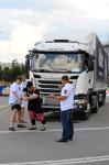 Буксировка 15-тонного грузовика