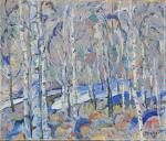 В.В. Кукуйцев (1922–2011). Весна. 1976. Холст, масло; 60,0×70,0