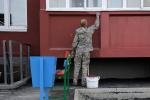Отделочные работы в жилом квартале
