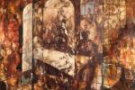 Константин Грабовский. 1965 г.р. Триптих «Поминки». 1987. Дерево, темпера