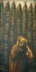 Георгий Пилипенко (р. 1939). Портрет Достоевского. 2001. Холст, масло; 150×75 см