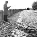 Этюд. Набережная Оми. 1960-е