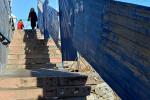 Реконструкция лестницы на чётной стороне улицы Ленина
