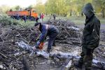 Во время субботника было очищено 1 300 гектаров городских газонов