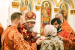Первое причастие во вновь открытом соборе