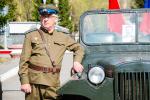 На многих участниках — костюмы военной эпохи для полной аутентичности