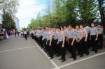 Курсанты вышли на линейку