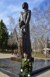 Мать-сибирячка — первый из монументов в парке имени 30-летия Победы