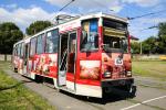 Вагон 65 «История омского трамвая» выходит на маршрут накануне Дня города