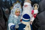 Снегурочка напутствует юного омича