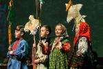 Заклички весны в исполнении младшей группы фольклористов