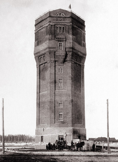 Водонапорная башня, 1915 год