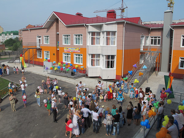 Открытие детского сада № 100