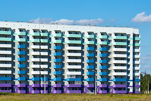 Новый многоквартирный дом в Омске