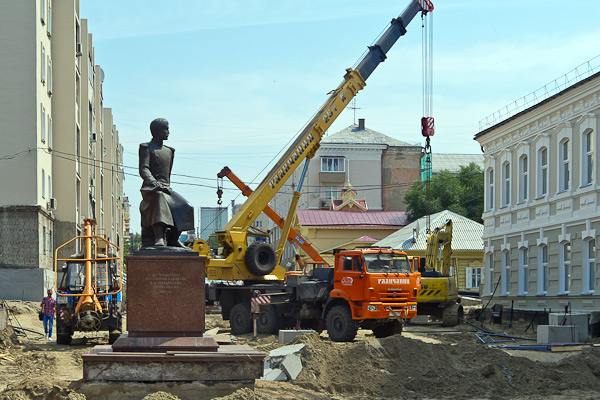 Walikhanova Street reconstruction, Omsk