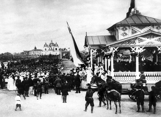 Встреча цесаревича, 1891 год