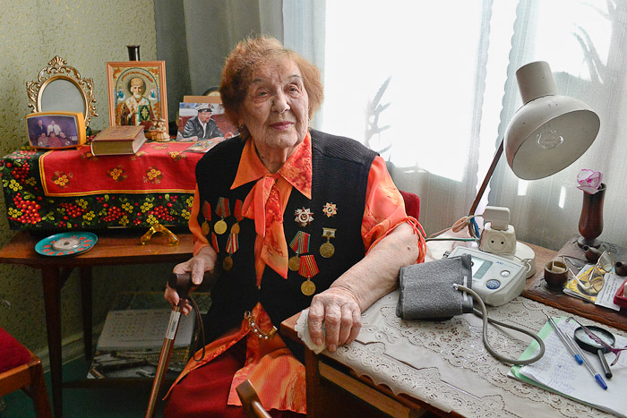 Мария Федоровна Беркетова, Омск. Ветеран Великой Отечественной войны