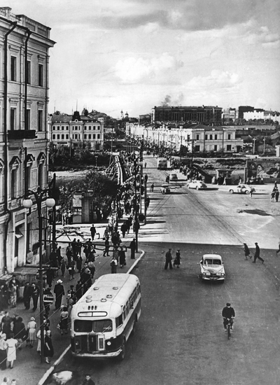 Улица Ленина в Омске, 1964 год