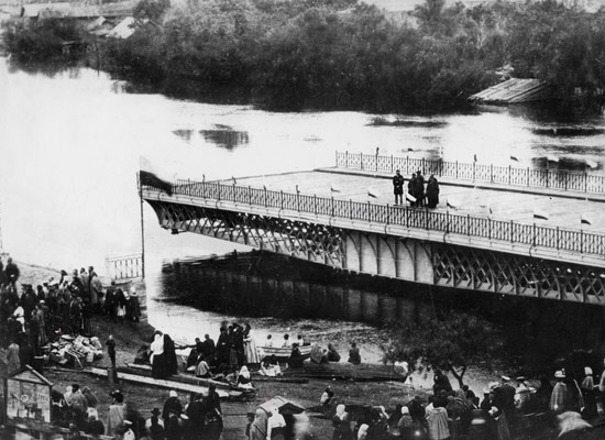 Открытие моста, 1903 год